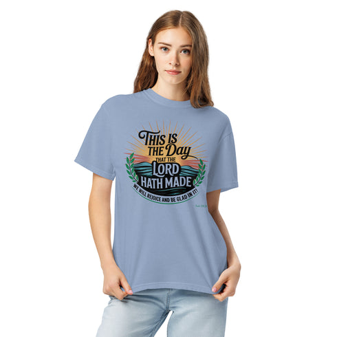 This is The Day Christian Bible Verse T-Shirt